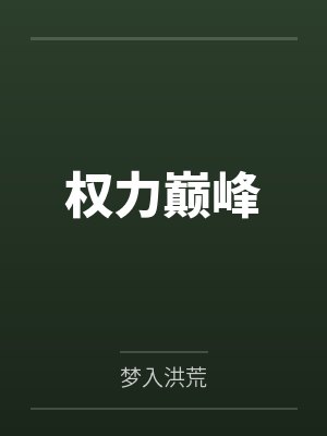 权力巅峰封面